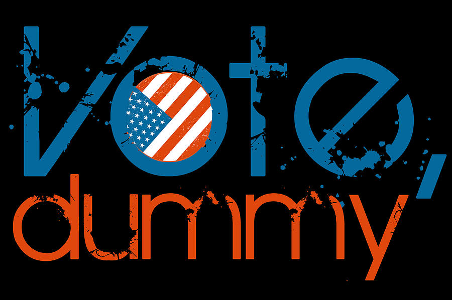 VOTE Dummy Election 2020 Painting by Tony Rubino
