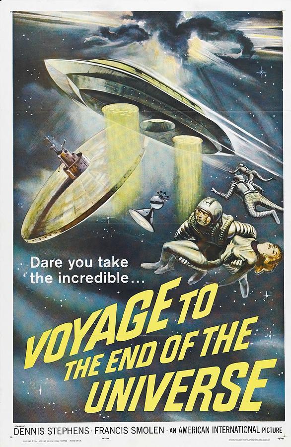 Space Mixed Media - Voyage to the End of the Universe, 1963 by Movie World Posters