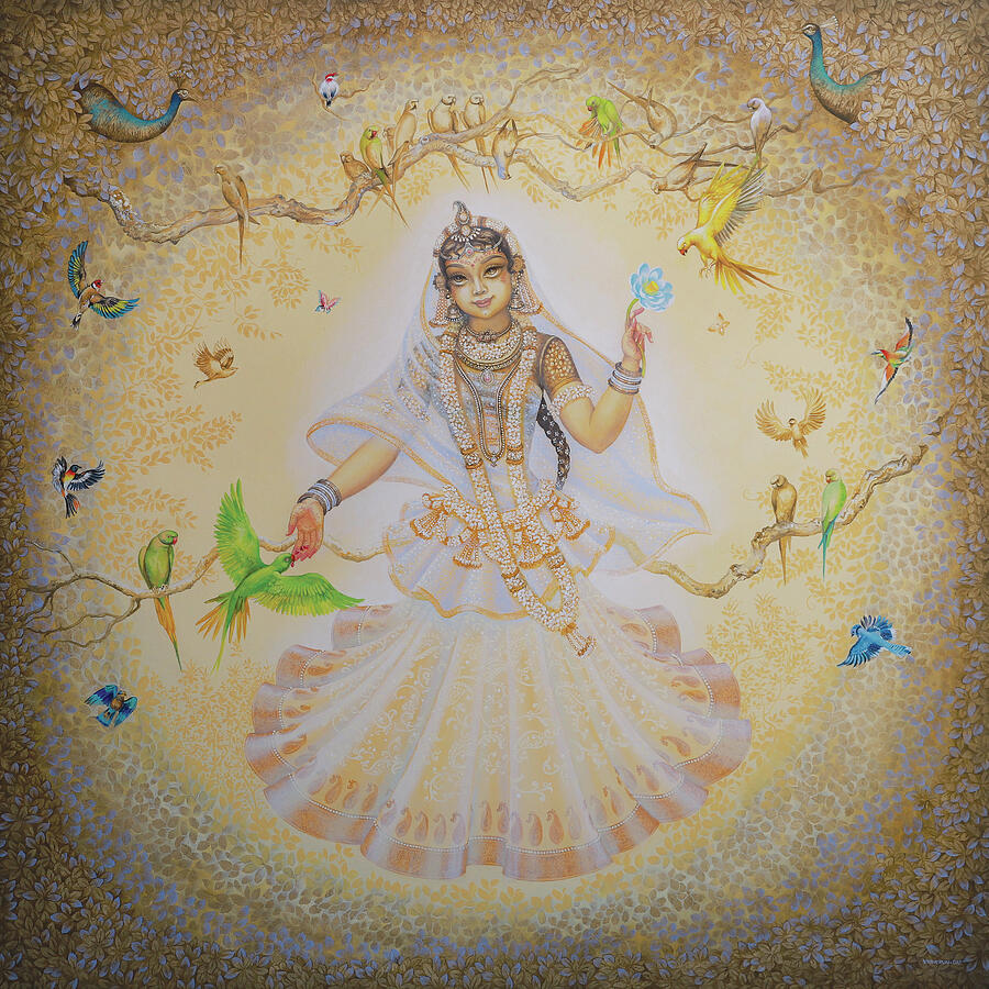 Vrinda Devi Painting by Vrindavan Das