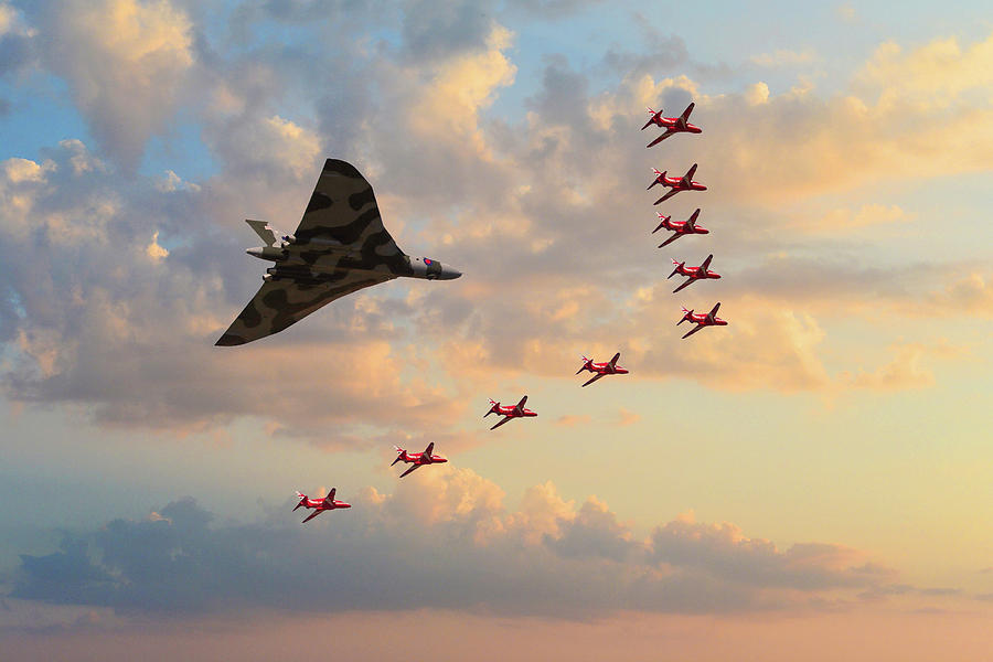 Vulcan and the Reds Digital Art by Airpower Art