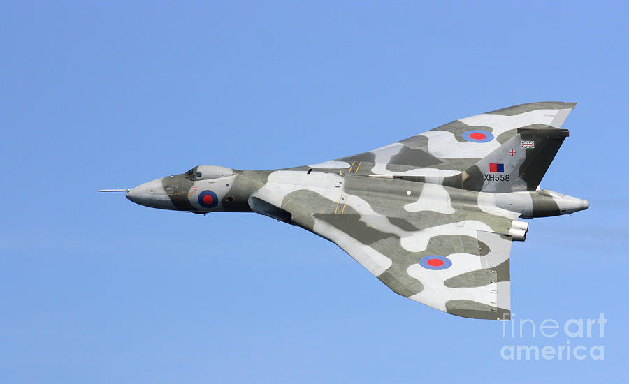 Vulcan bomber Photograph by Bryan Attewell