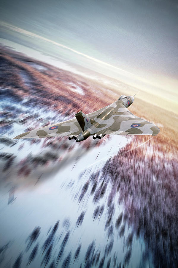 Vulcan Cold War Digital Art by Airpower Art