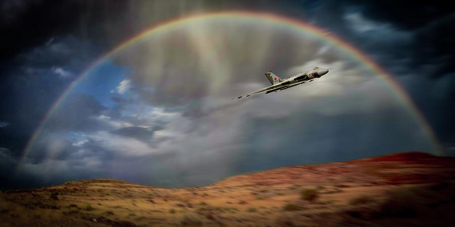 Vulcan Run In Digital Art by Airpower Art
