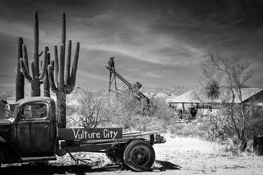 Car Photograph - Vulture City by Giovanni Arroyo Car Photograph - Vulture City by Giovanni Arroyo