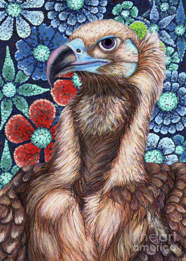 Vulture Nobility Painting by Amy E Fraser
