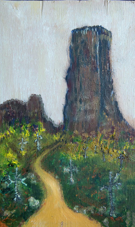 Vulture Peak Road Painting by David McCready