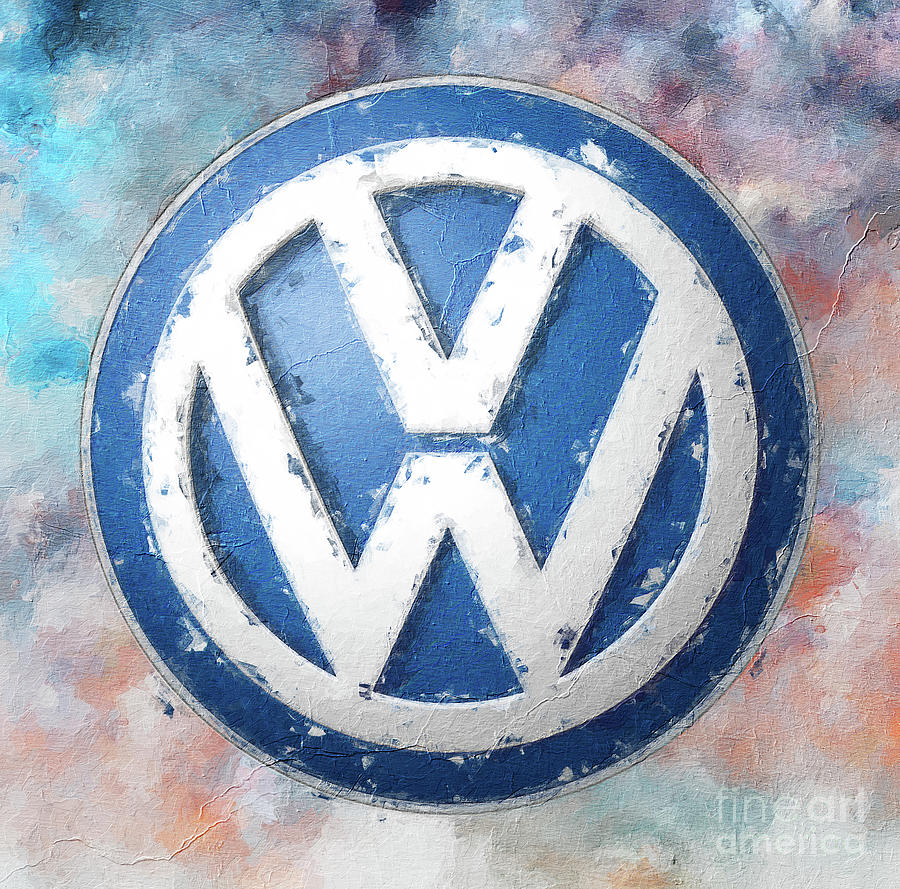 VW Painting Painting by Jon Neidert