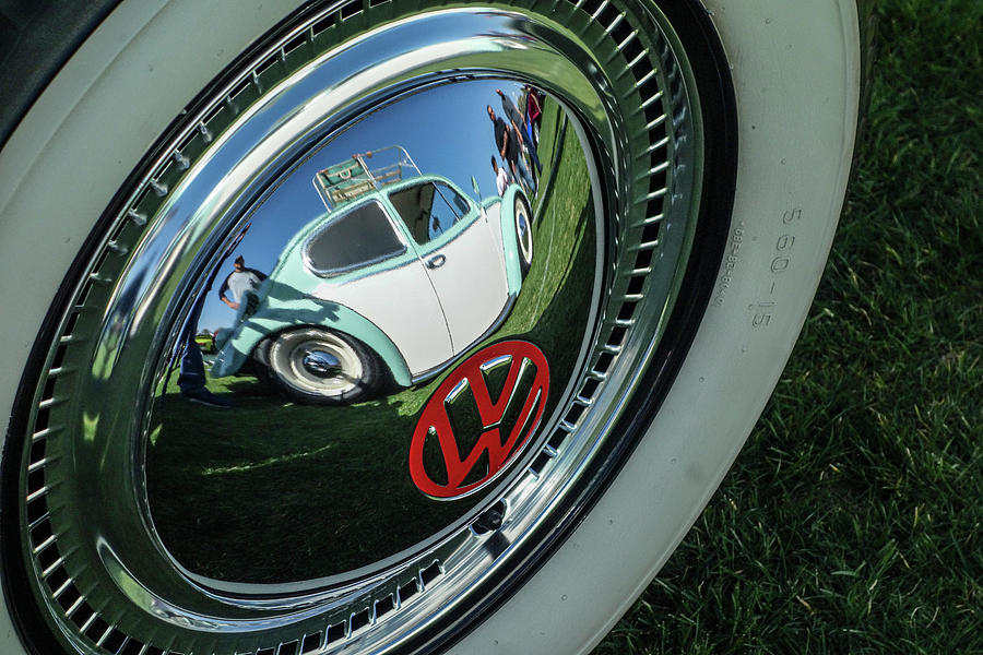 VW Reflection Photograph by Matthew Bamberg