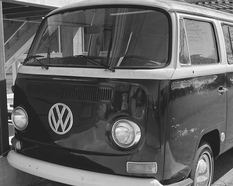 VW Van BW Photograph by Lee Darnell