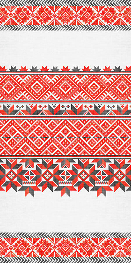 Vyshyvanka.Art #1-3 Linen Edition vertical Digital Art by Andrii Maykovskyi Vyshyvanka.Art #1-3 Linen Edition vertical Digital Art by Andrii Maykovskyi