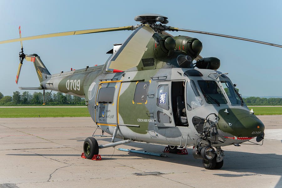 W-3A Sokol Helicopter at Pardubice Air Show, Czech Republic Photograph ...