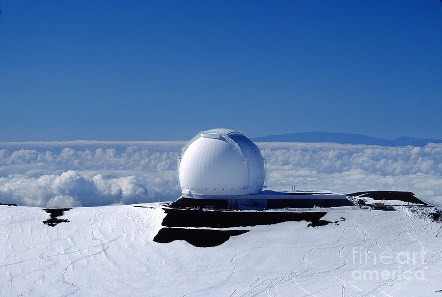 W. M. Keck Observatory Astronomical Observatory Photograph by Wernher Krutein