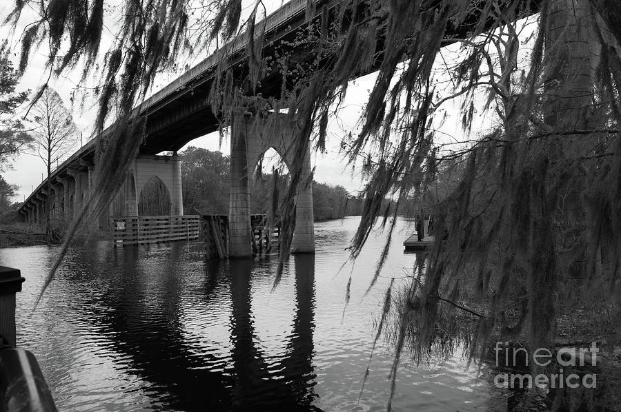 Waccamaw Memorial Bridge in Conway South Carolina Photograph by MM Anderson