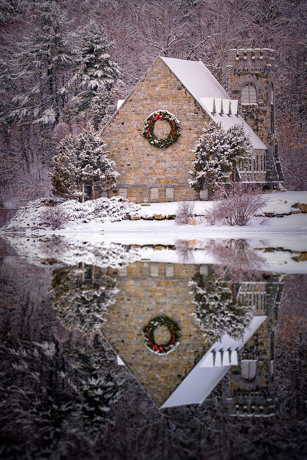 Winter Photograph - Wachusett Reflection by Rick Berk