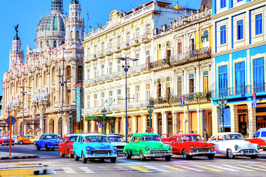Cuba Photograph - Cuban Races by Paul Thompson Cuba Photograph - Cuban Races by Paul Thompson