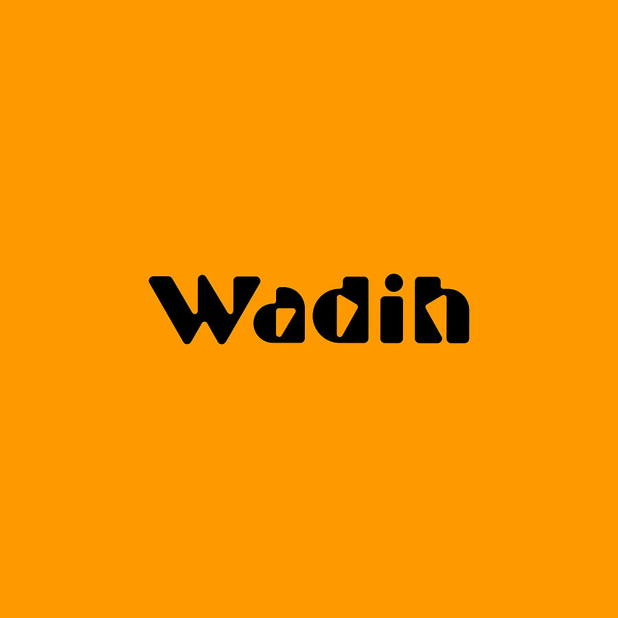 Wadih #Wadih Digital Art by TintoDesigns