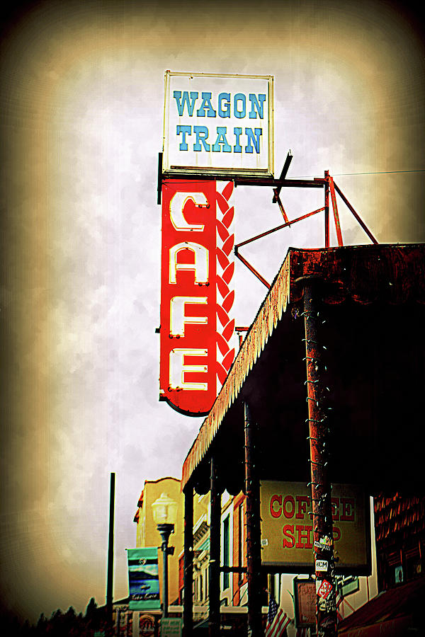 Wagon Train Cafe - Truckee, California Photograph by Glenn McCarthy Art and Photography