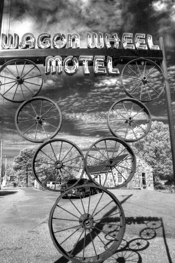 Wagon Wheel Motel Route 66 Photograph by Jane Linders