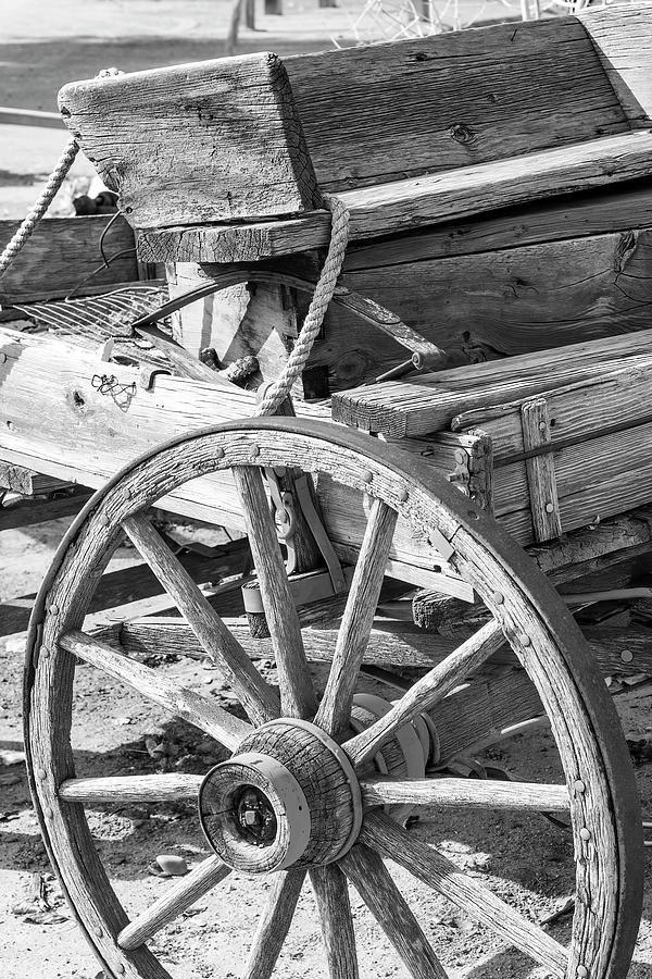 Wagon Wheel Spokes-004-M Photograph by David Allen Pierson Wagon Wheel Spokes-004-M Photograph by David Allen Pierson