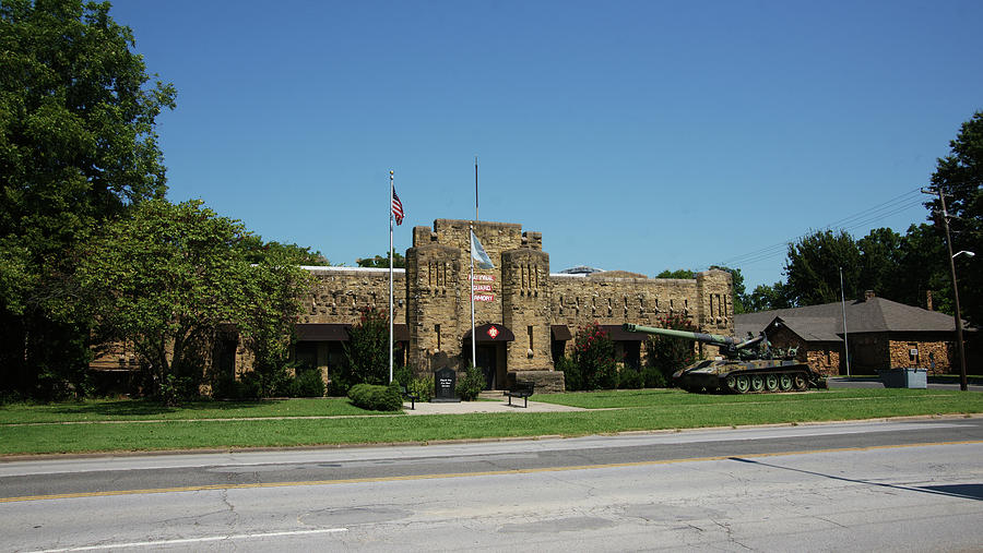 Wagoner, Oklahoma National Guard Armory built in 1938 Photograph by ...