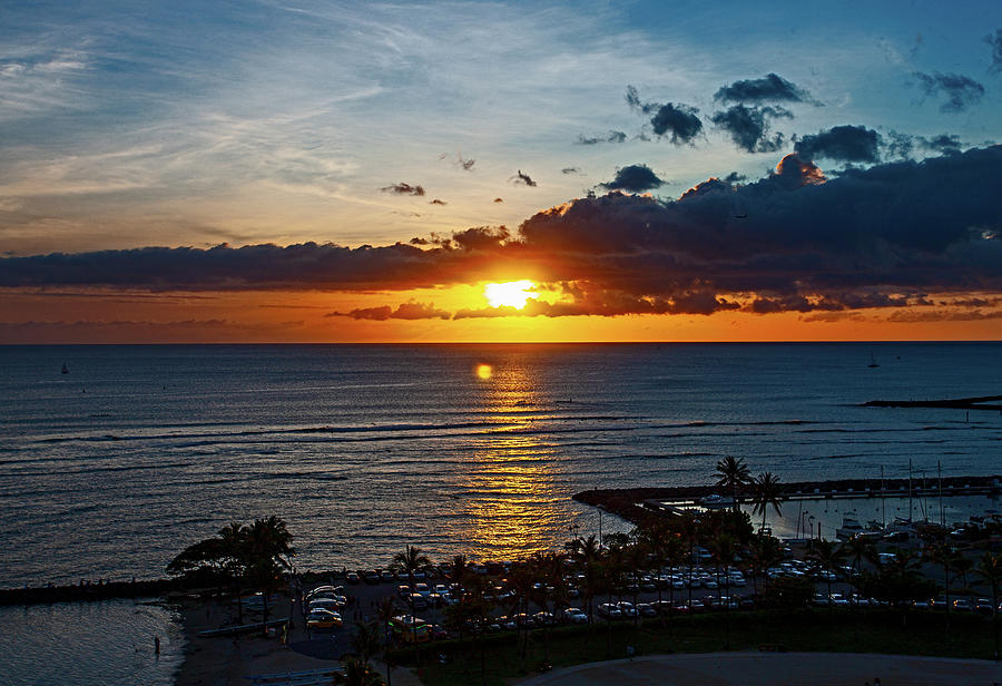 Waikiki Sunset 4 Photograph by Anthony Jones