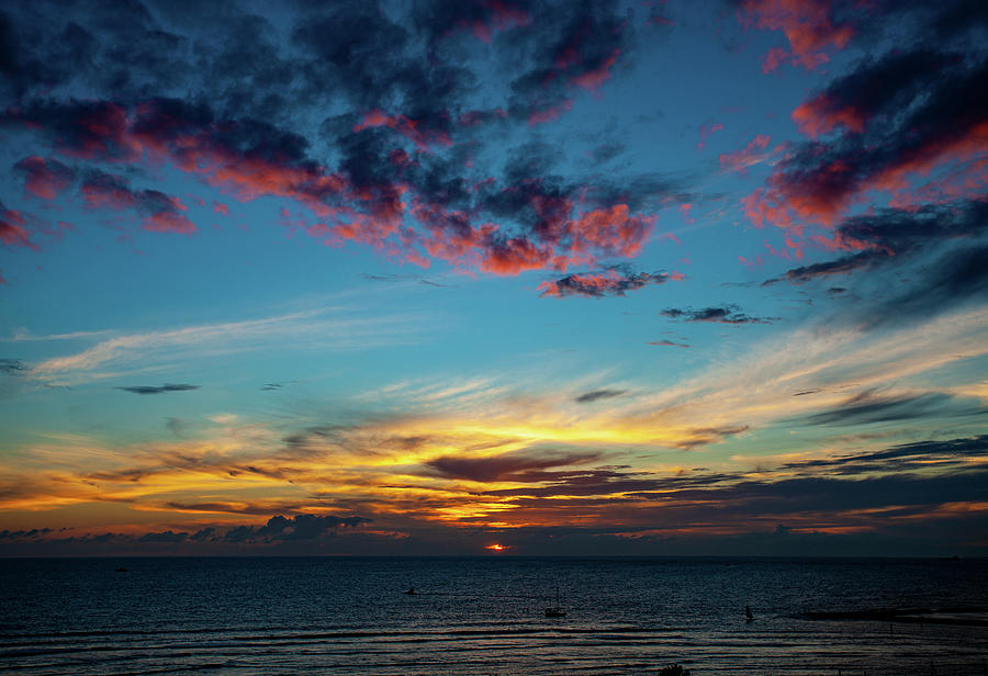 Waikiki Sunset 6 Photograph by Anthony Jones