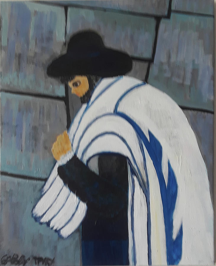 Wailing WAll Painting by Gabby Tary