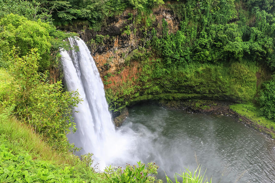 Wailua Falls, Kauai Photograph by Dawn Richards