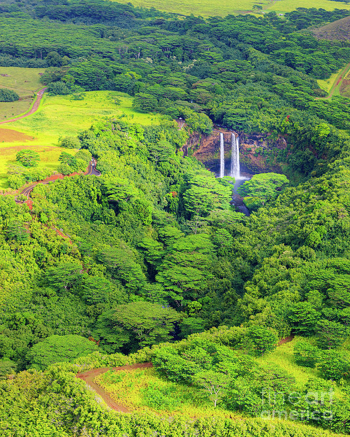 Wailua Falls, Kauai, Hawaii Photograph by Henk Meijer Photography
