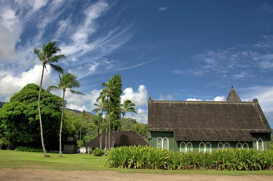Waioli Huiia Church Kauai Photograph by Heidi Fickinger