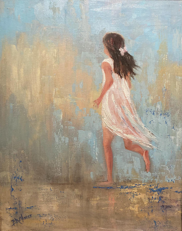 Wait for Me Painting by Barbara Hammett Glover