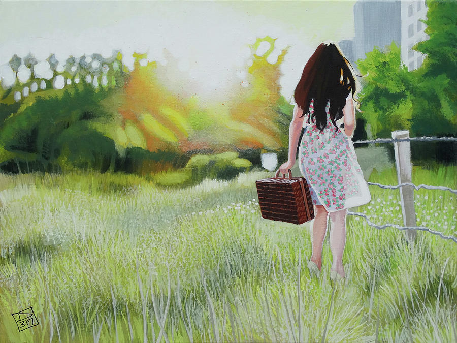 Wait For Me Painting by Duane Potosky | Fine Art America