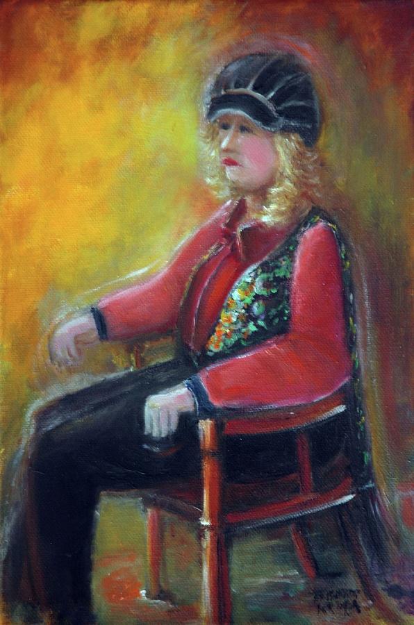 Waiting Painting by Bernadette Krupa