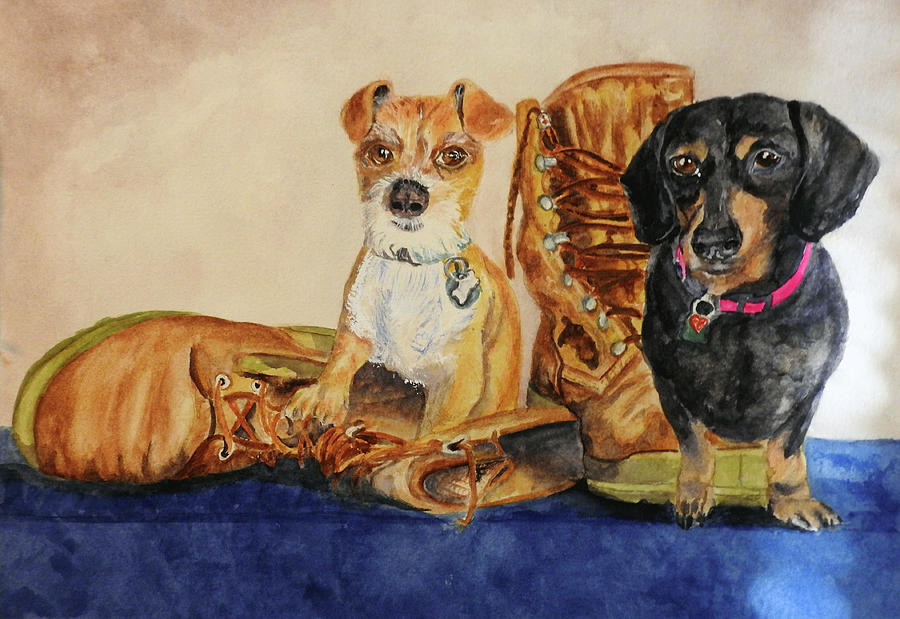 Waiting For Our Soldier Painting by Barbara F Johnson