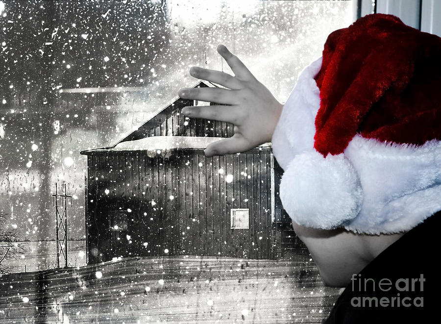 Waiting For Santa Photograph by Luther Fine Art