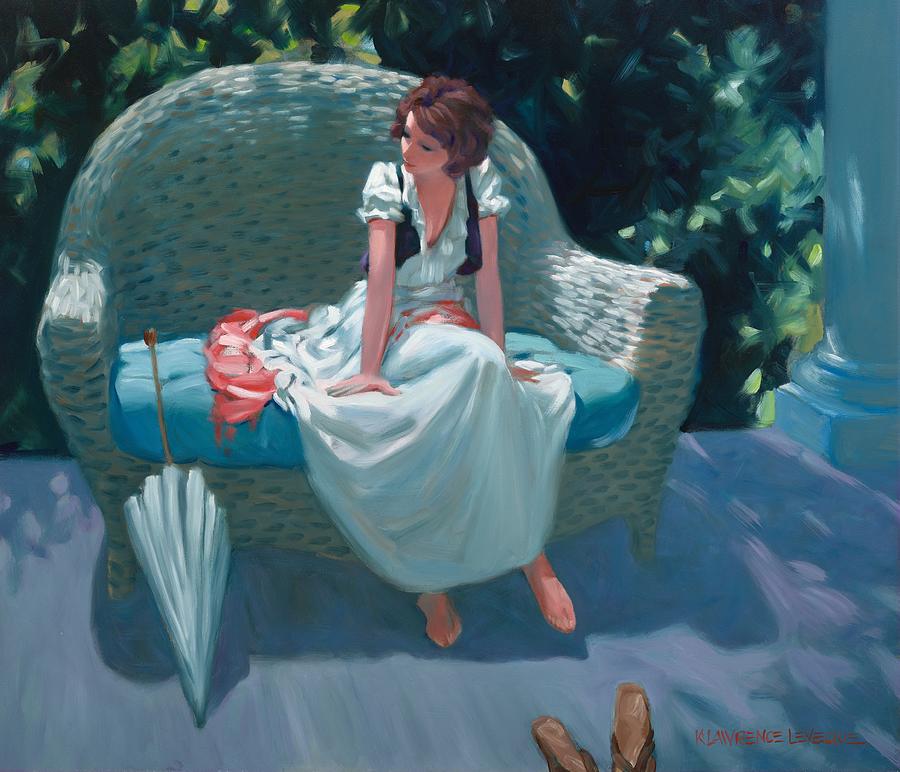 Waiting for the Artist - Legacy Collection Painting by Kevin Leveque