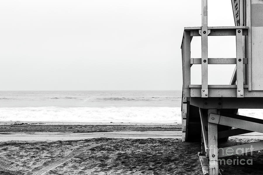 Waiting for You at Santa Monica Beach Photograph by John Rizzuto