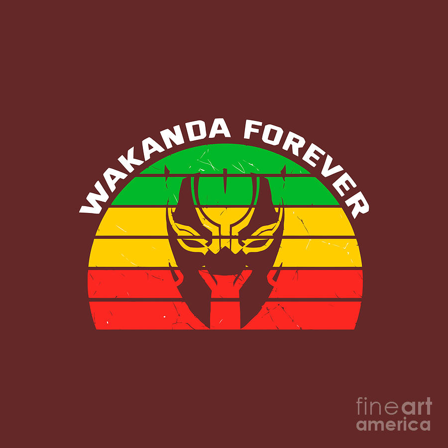 Wakanda Forever Drawing by Aditya Daryani Wacana | Fine Art America