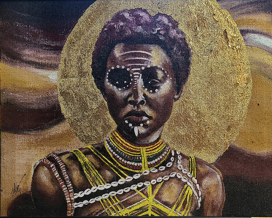 Wakanda Princess Painting by Snater George - Fine Art America