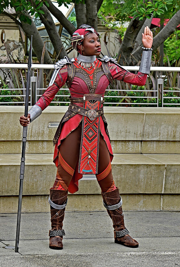 Wakanda Warrior - Disneyland California Photograph by Amazing Action ...