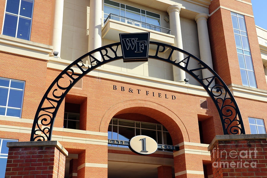 Wake Forest BB and T Field 0114 Photograph by Jack Schultz