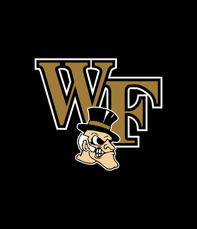 Wake Forest Demon Deacons College NCAA PPWF03 Digital Art by Quynh Vo