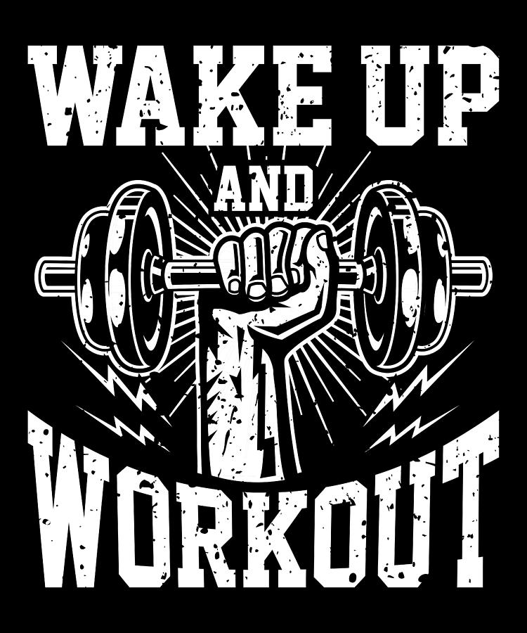 Wake up and workout Digital Art by Alberto Rodriguez - Fine Art America