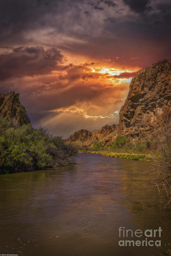 Waker River Sunset Photograph