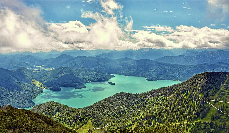 Walchensee Photograph by Monika Salvan Walchensee Photograph by Monika Salvan