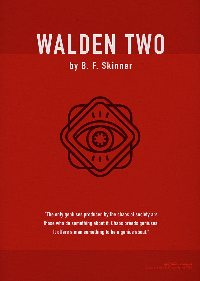 Walden Two by BF Skinner Greatest Book Series Mixed Media by Design ...