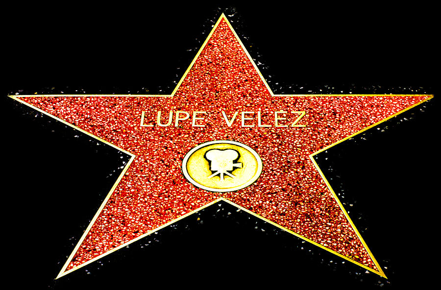 Walk of Fame Lupe Velez Photograph by Eyes Of CC