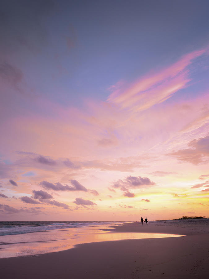 Walk On The Beach Gulf Islands National Seashore Photograph by Jordan Hill