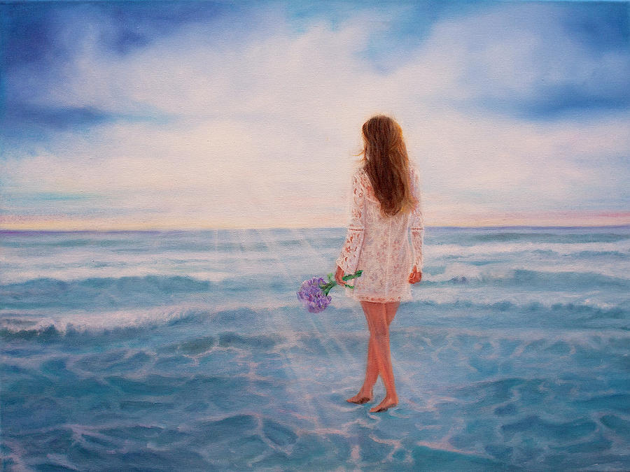 Walk On Water Painting by Jeanette Sthamann