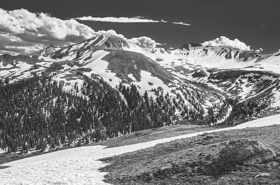 Walk Softly On The Earth, For All The Footfalls Must Resound Respect. Independence Pass, Colorado  Photograph by Bijan Pirnia